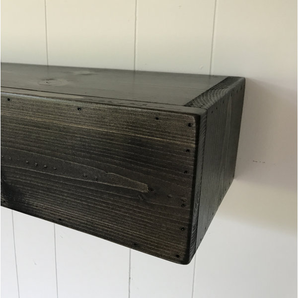 Three Posts™ Elin Pine Solid Wood Floating Shelf & Reviews Wayfair